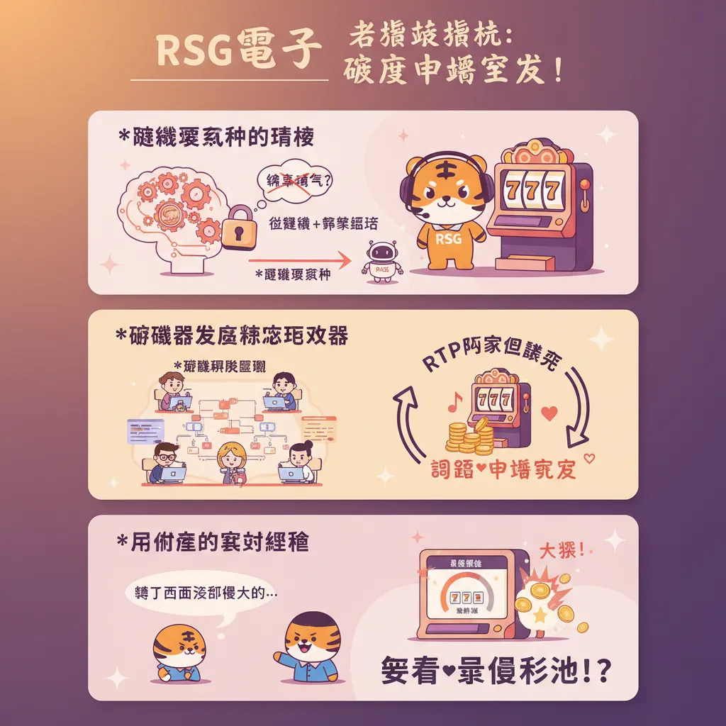RSG電子老虎機攻略：掌握隨機演算法與爆分技巧